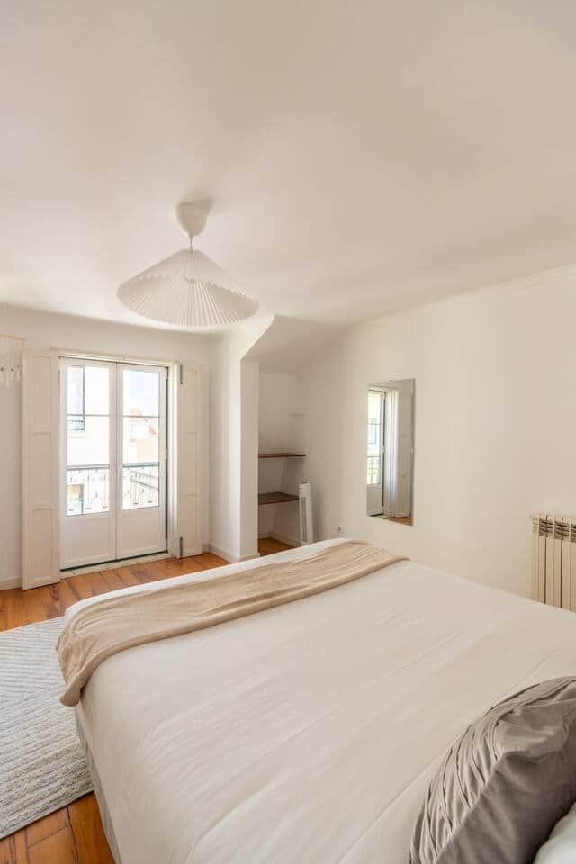 Quarto do apartamento da Graça